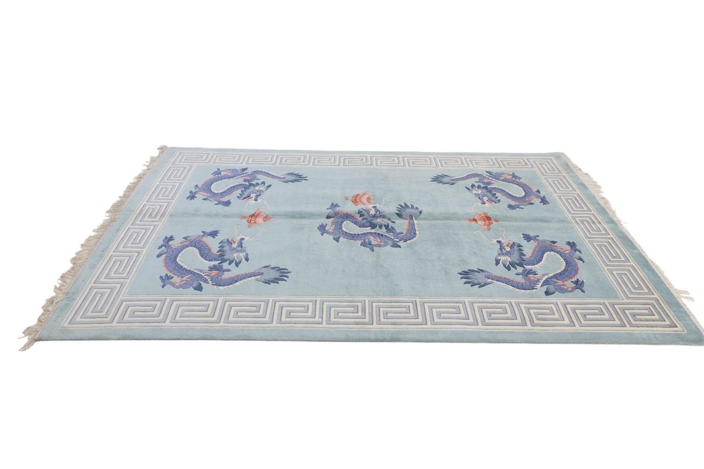 Chinese 120L Silk Rug