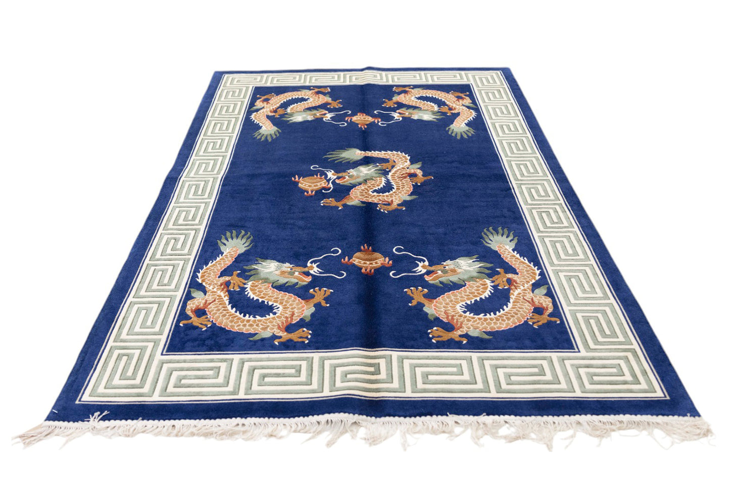 Chinese 120L Silk Rug