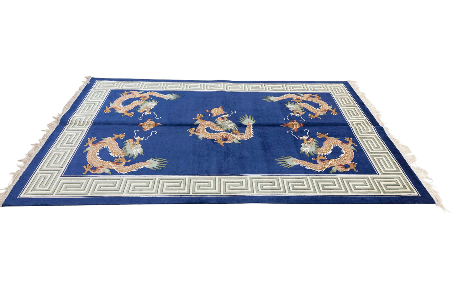 Chinese 120L Silk Rug