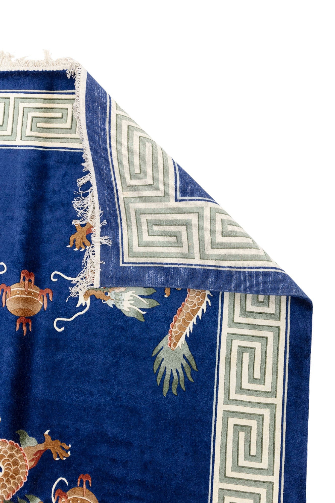 Chinese 120L Silk Rug