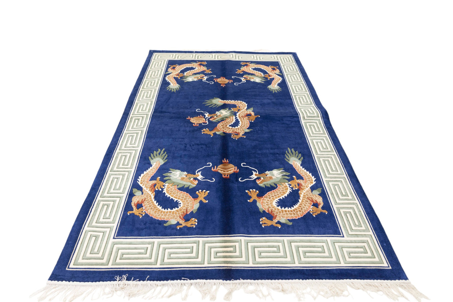 Chinese 120L Silk Rug