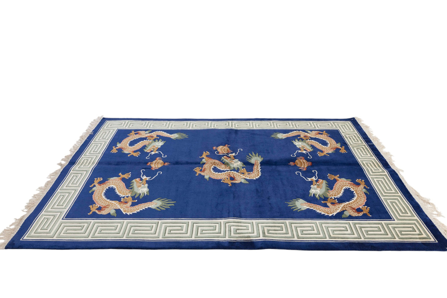 Chinese 120L Silk Rug