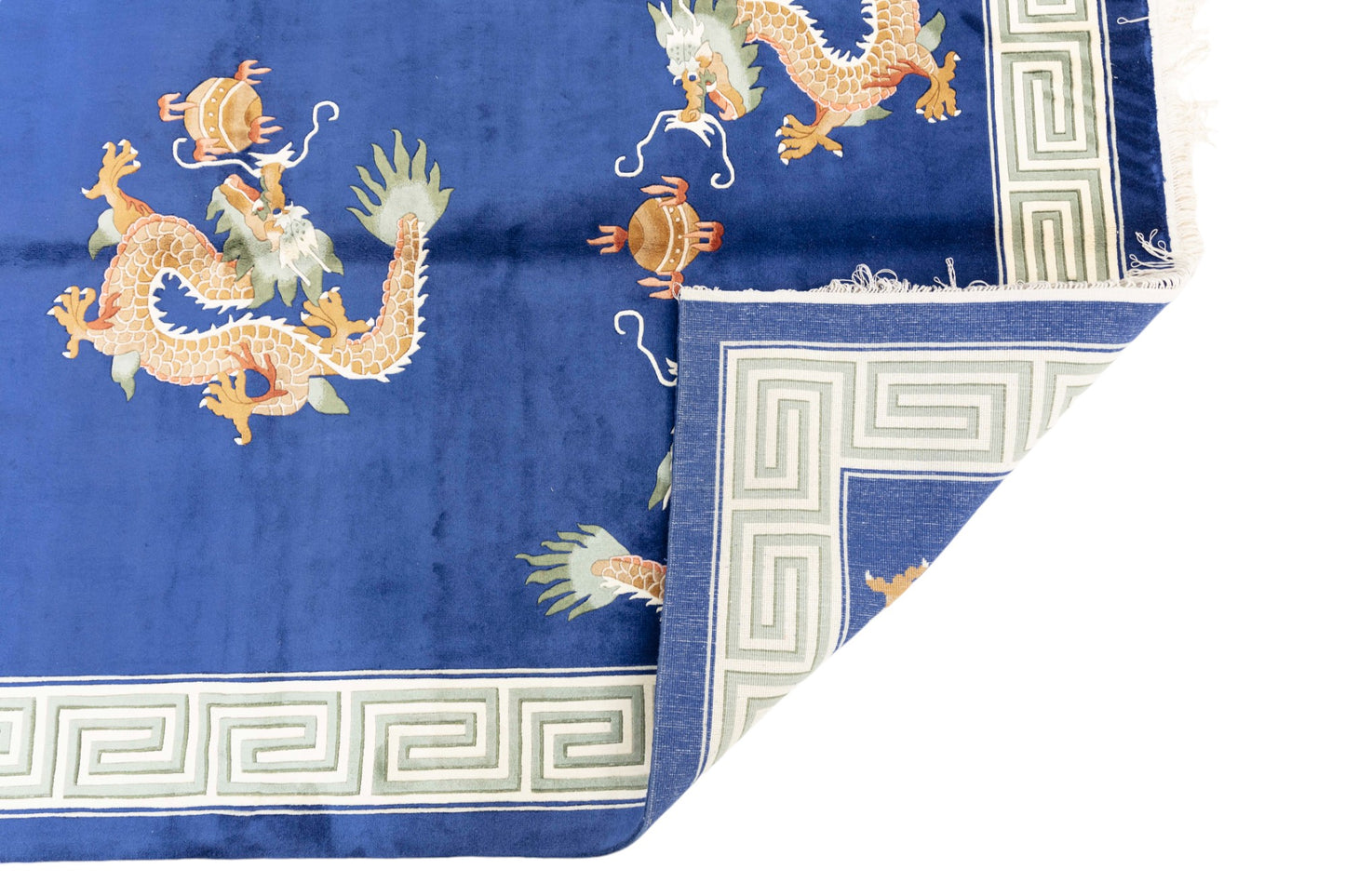 Chinese 120L Silk Rug
