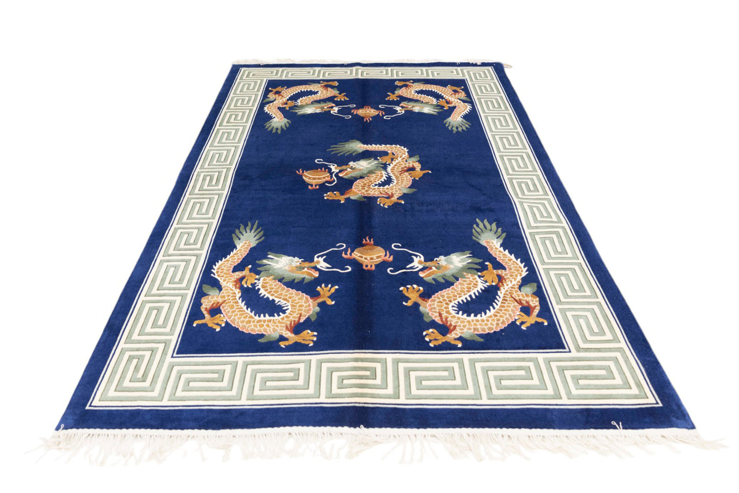 Chinese 120L Silk Rug