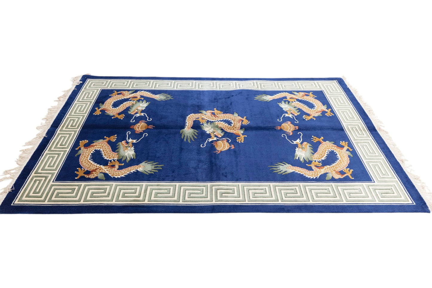 Chinese 120L Silk Rug