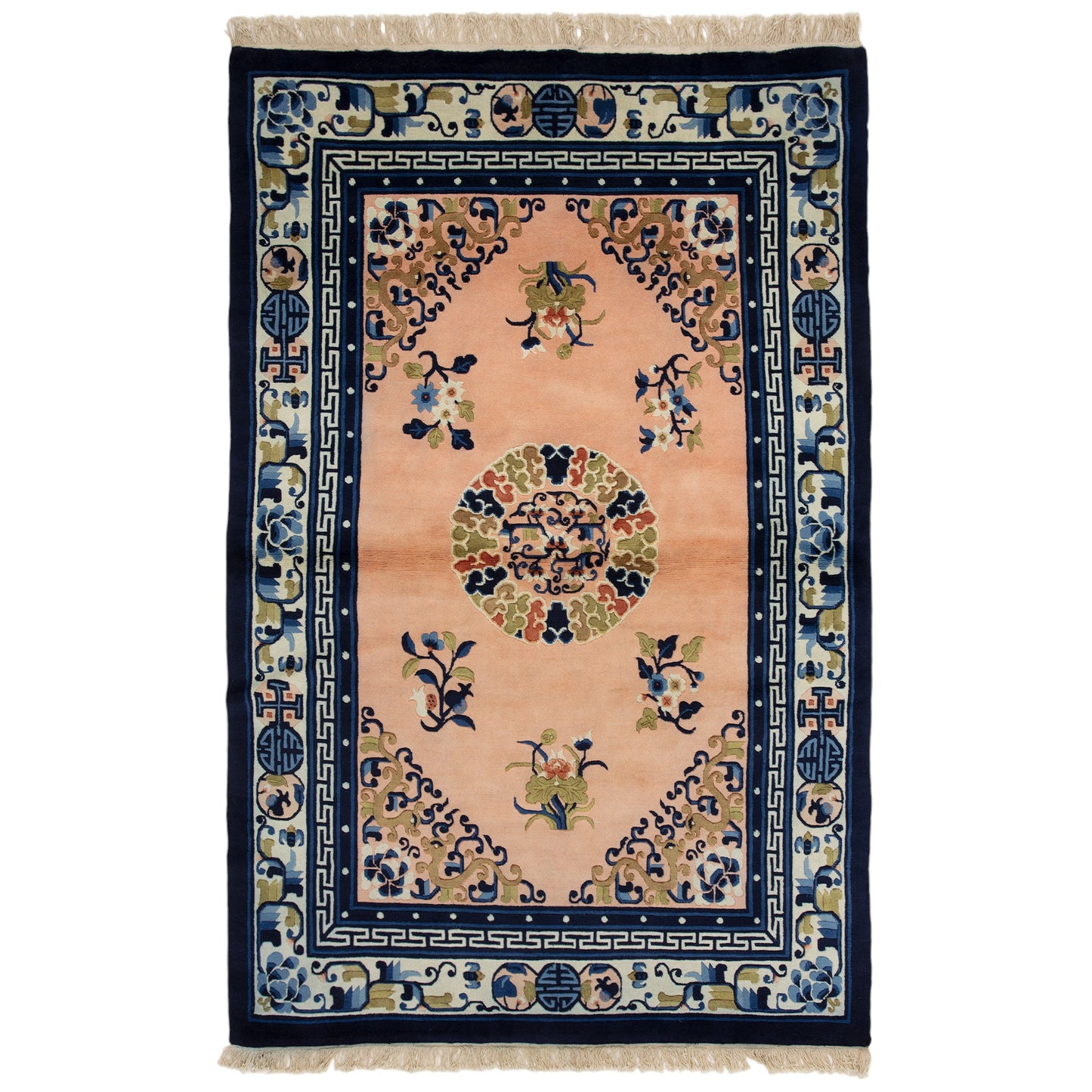 Chinese Antique Finish Rug