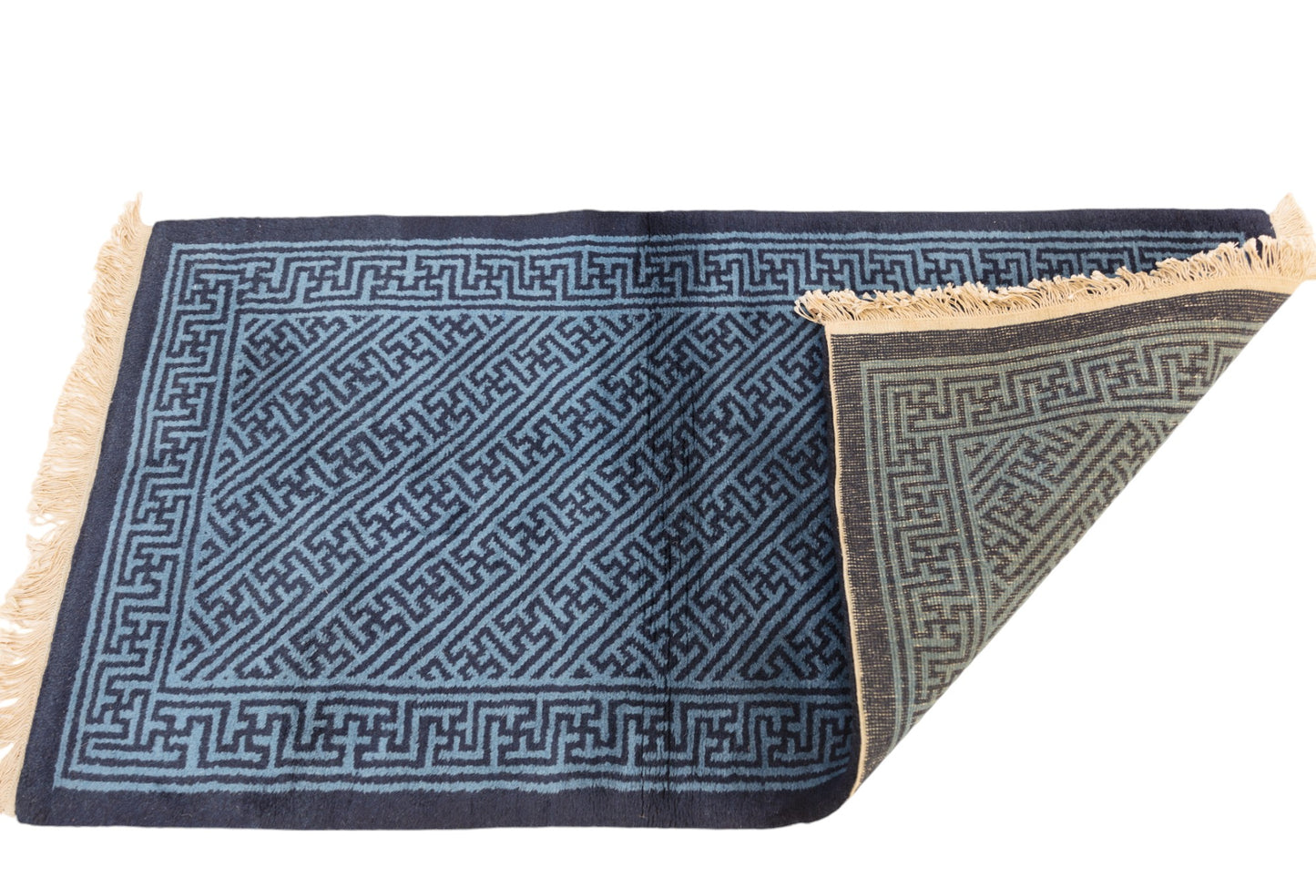 Chinese Antique Finish Rug