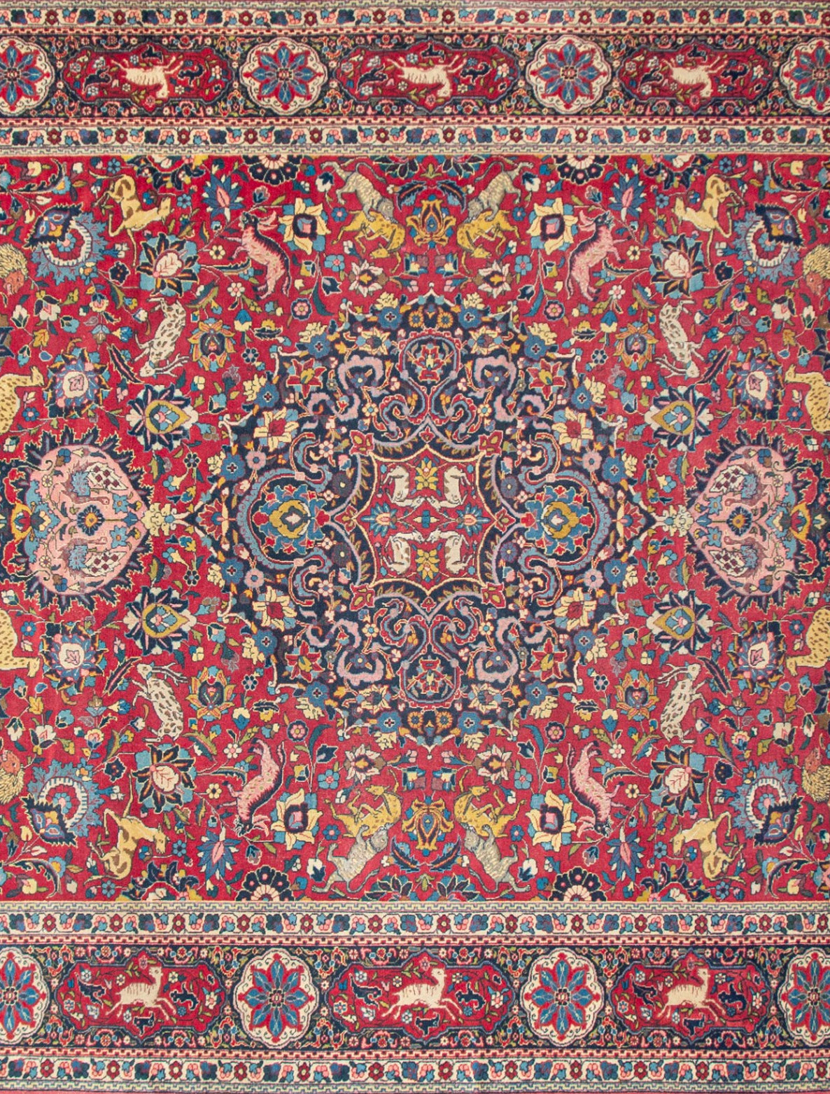 Iranian Tabriz Rug