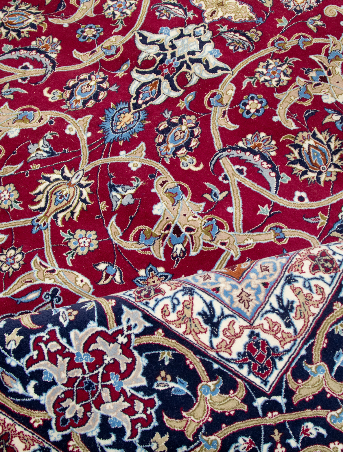 Iranian Isfahan Rug