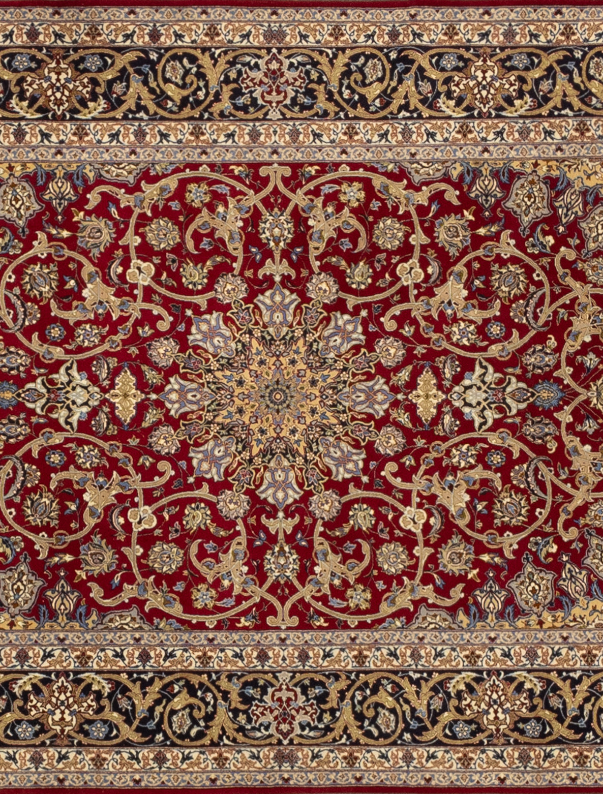 Iranian Isfahan Rug