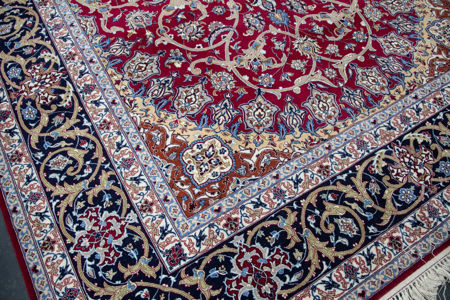 Iranian Isfahan Rug
