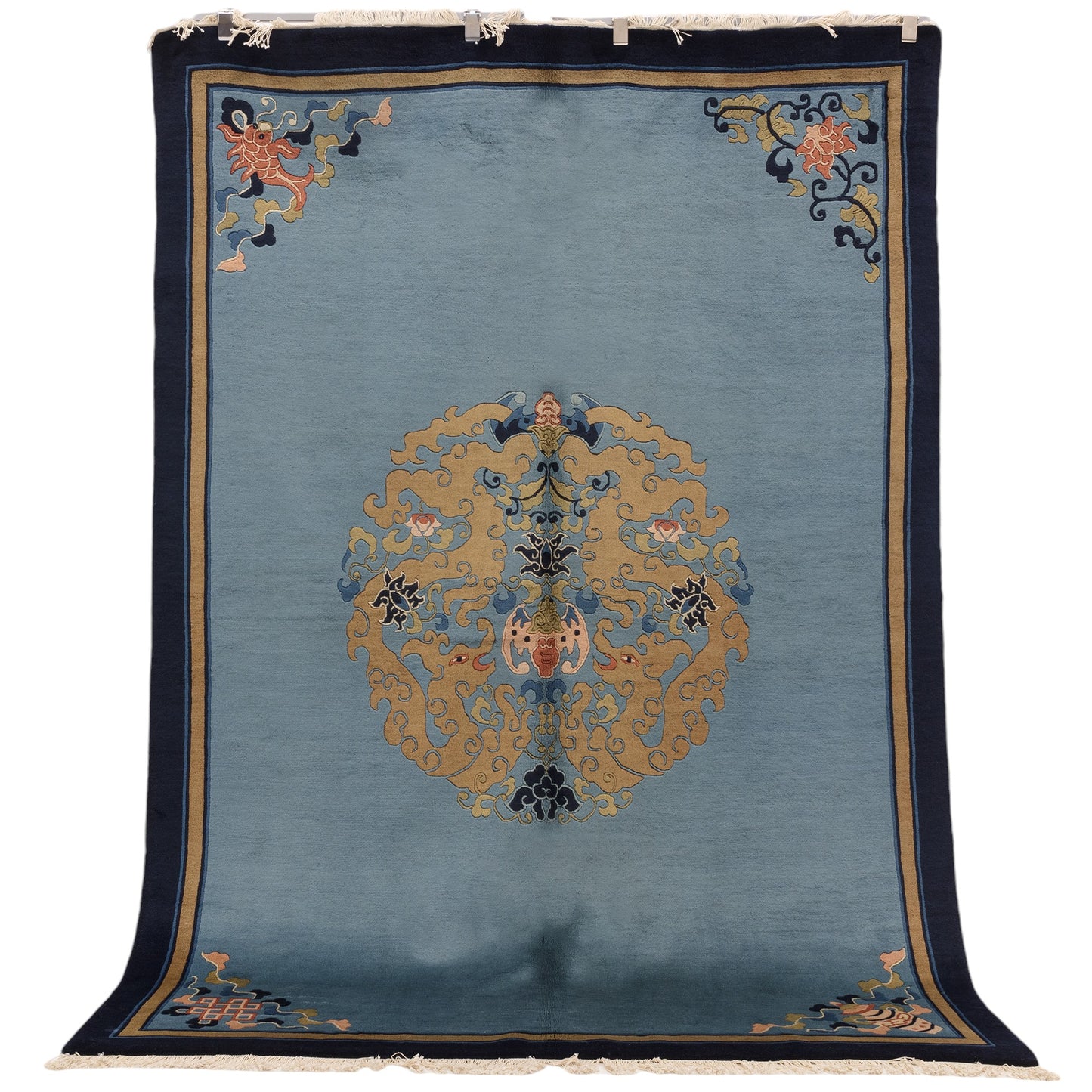 Chinese Antique Finish Rug