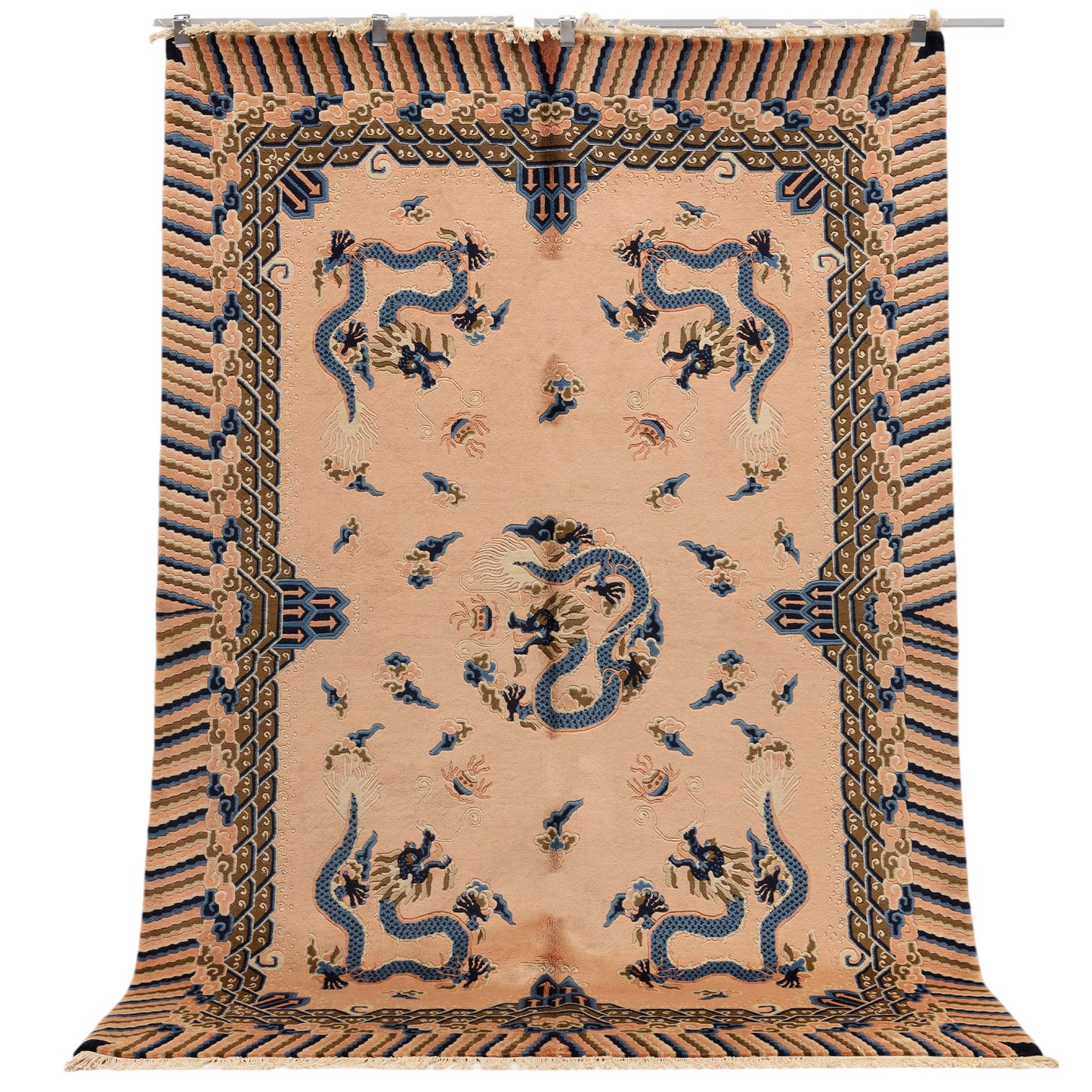Chinese Antique Finish Rug