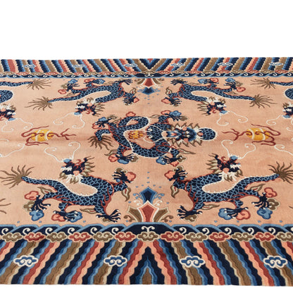 Chinese Antique Finish Rug