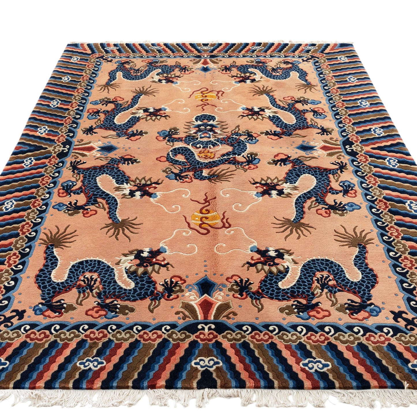 Chinese Antique Finish Rug