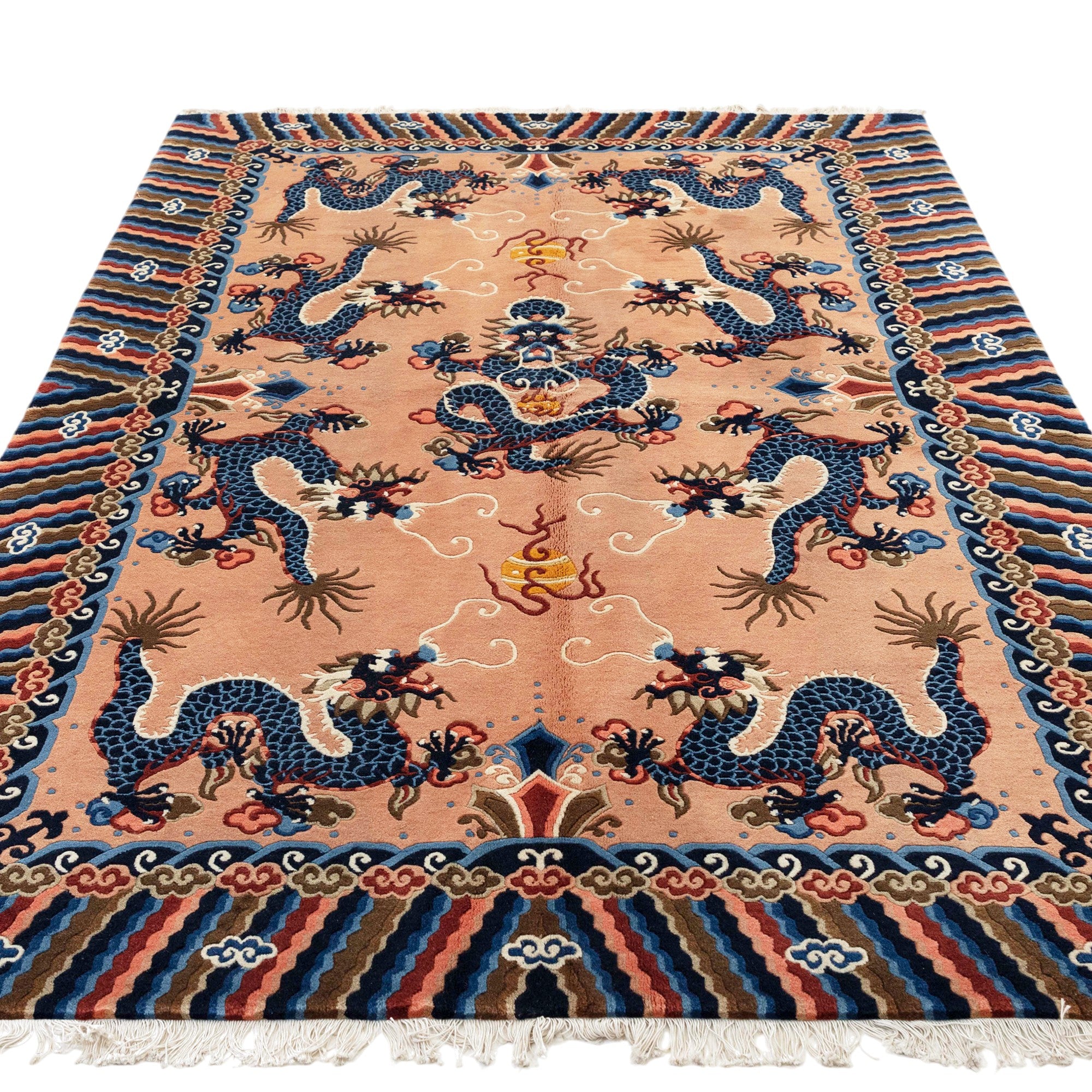 Chinese Antique Finish Rug