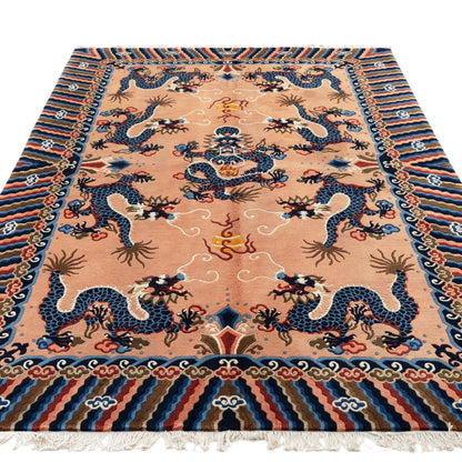 Chinese Antique Finish Rug