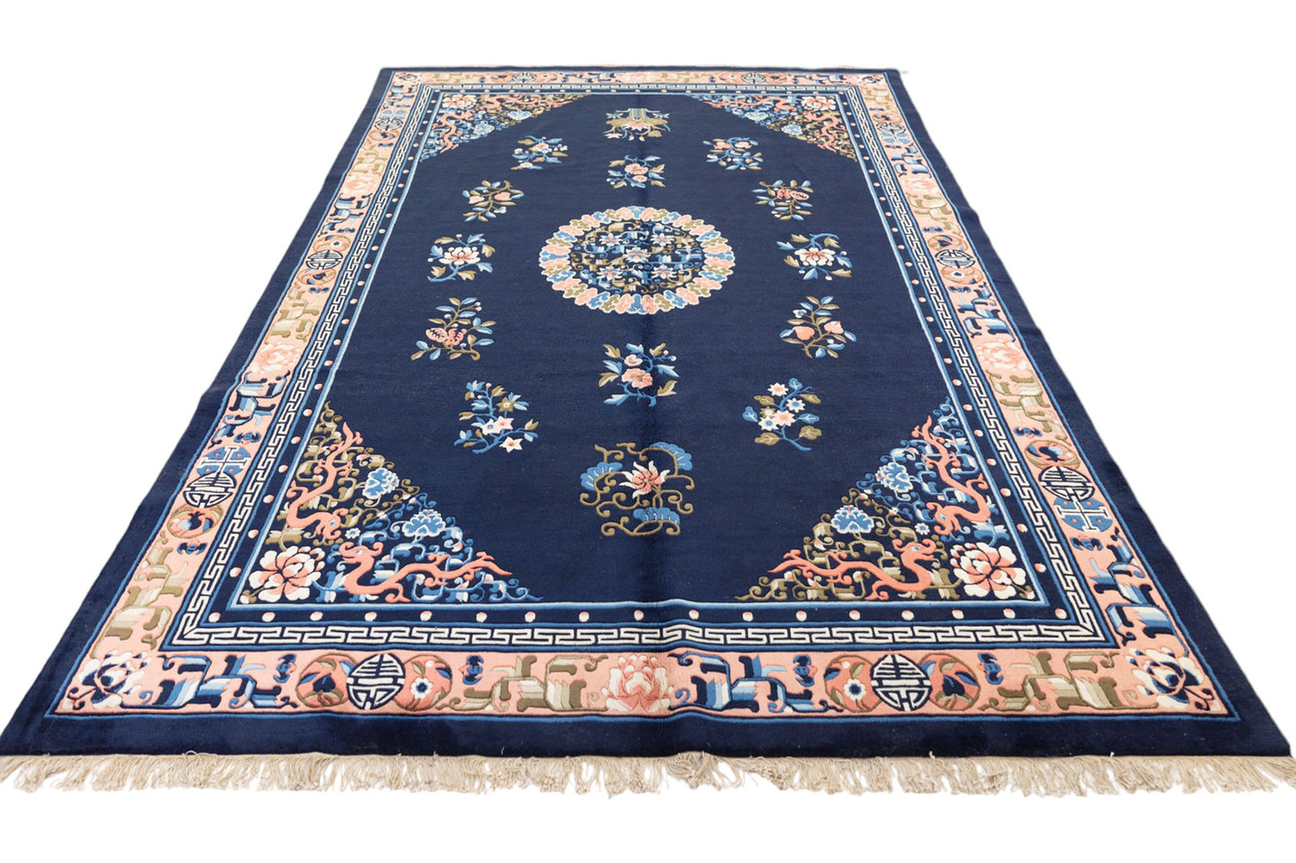 Chinese Antique Finish Rug