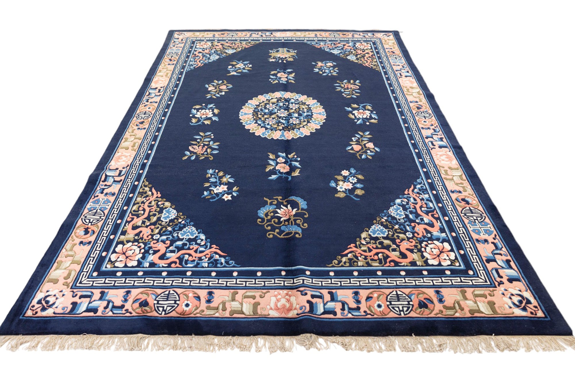 Chinese Antique Finish Rug