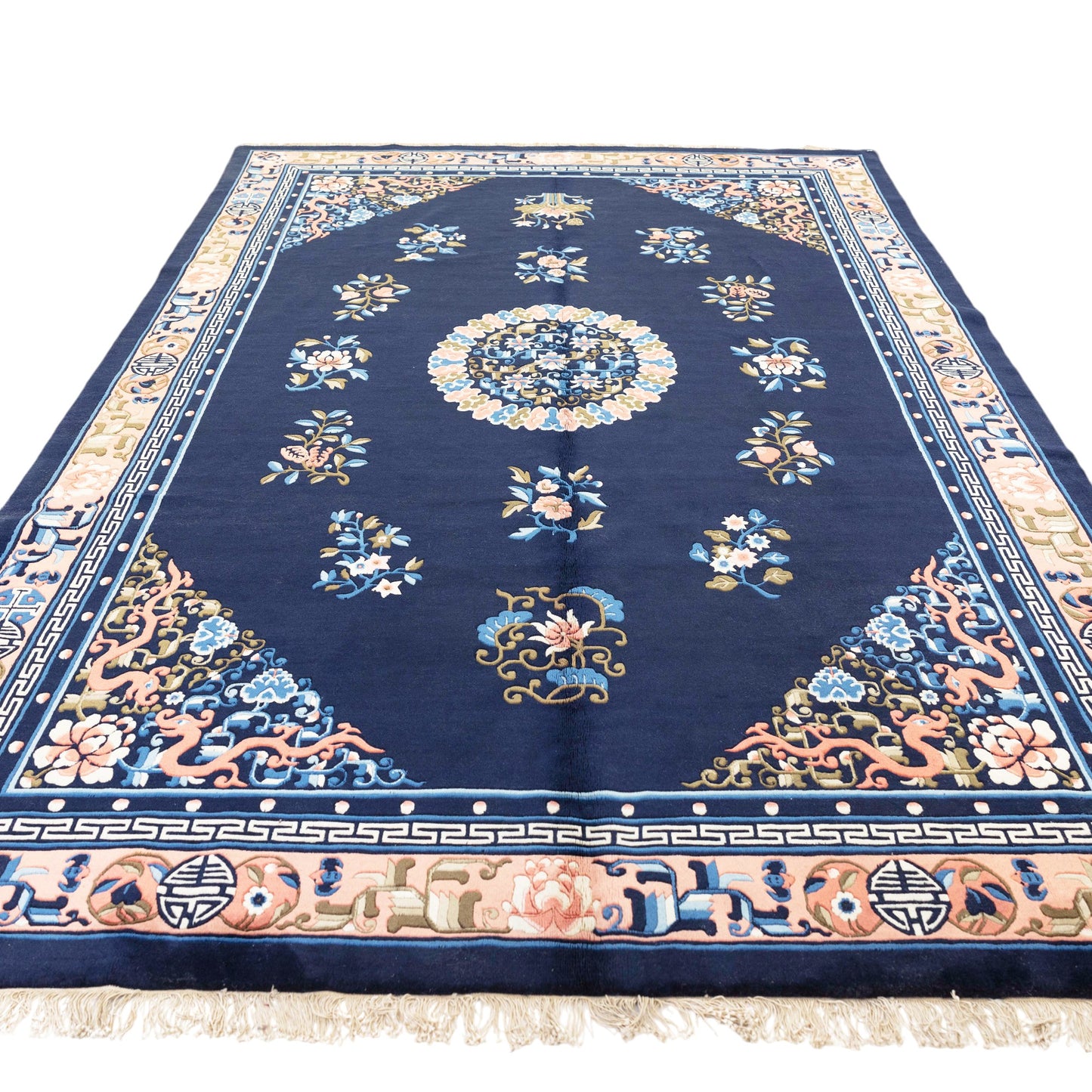 Chinese Antique Finish Rug