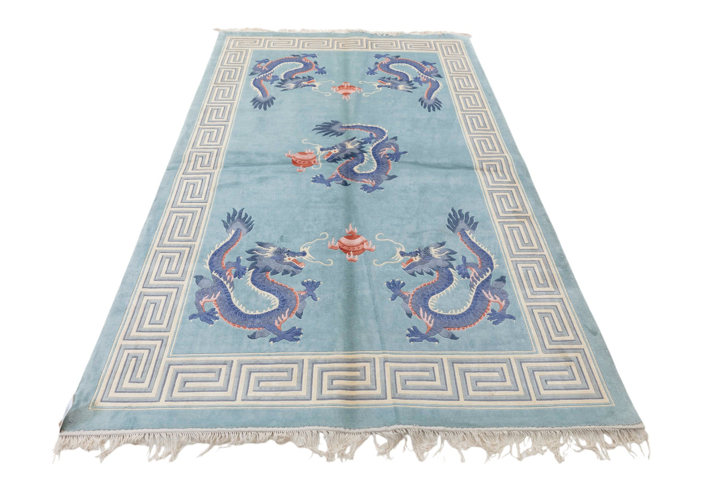 Chinese 120L Silk Rug