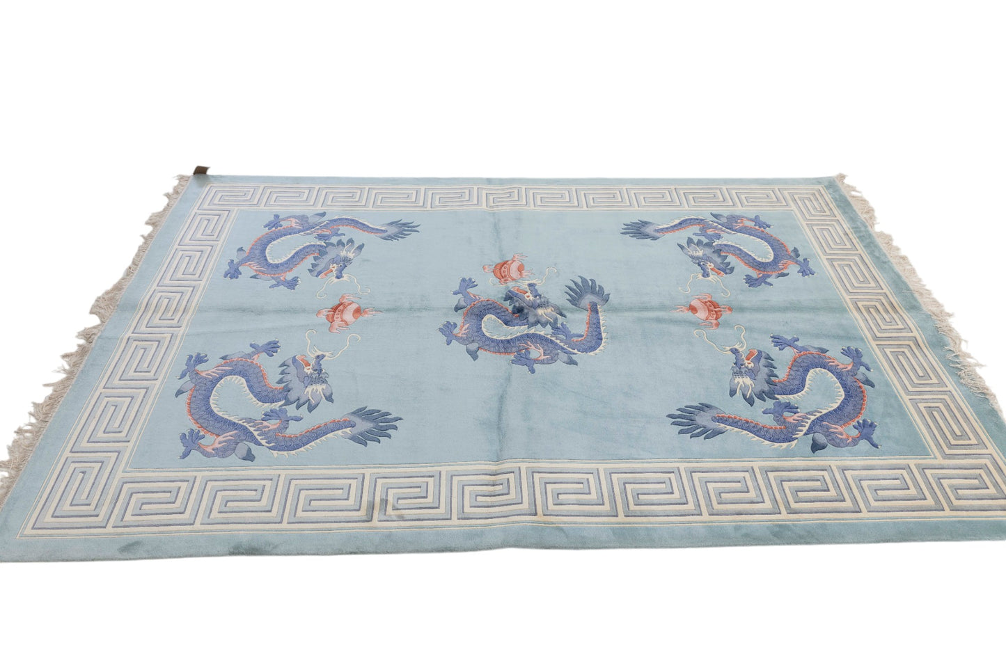 Chinese 120L Silk Rug