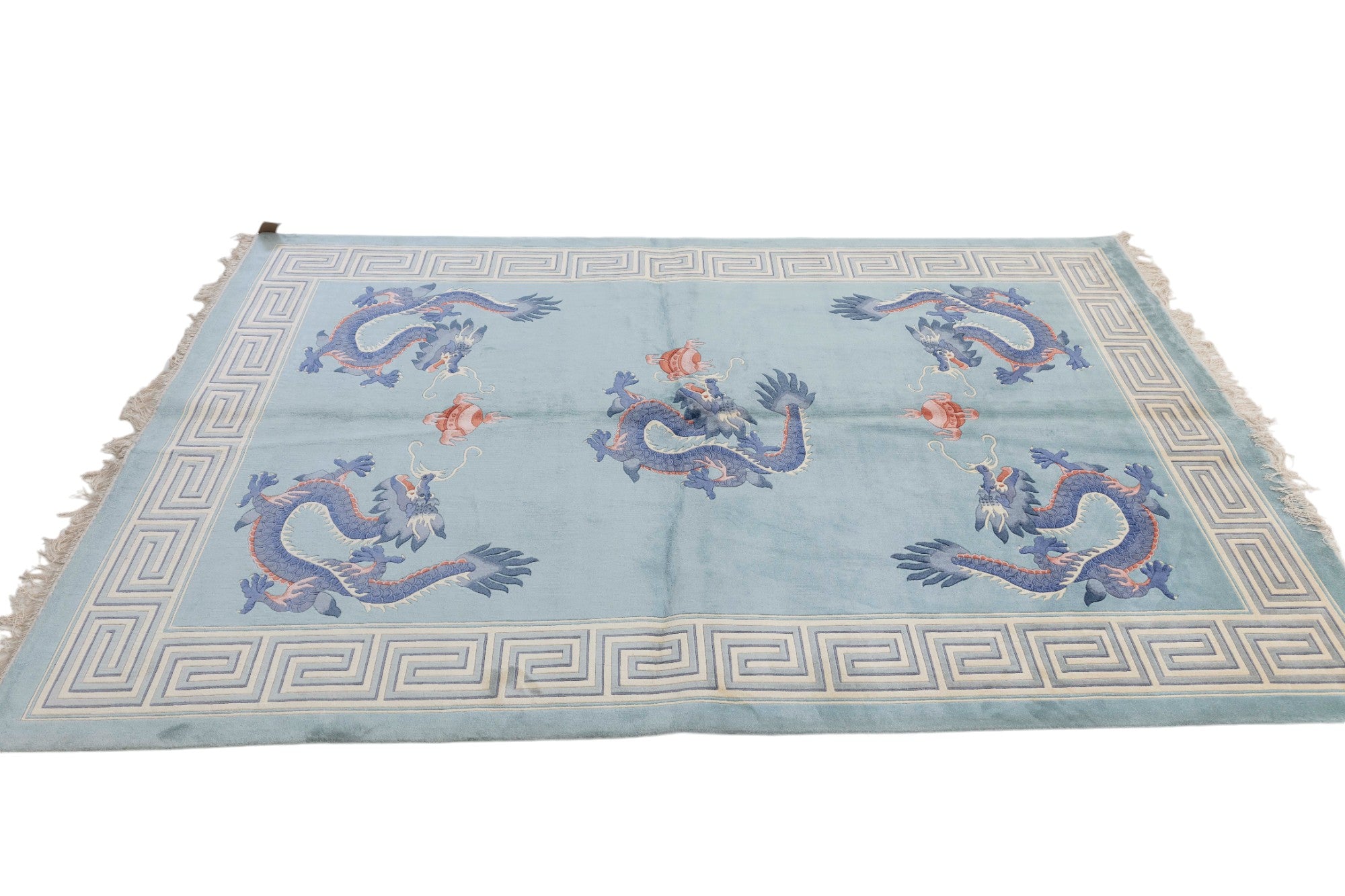 Chinese 120L Silk Rug