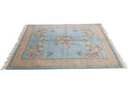 Chinese 120L Silk Rug