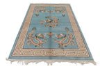 Chinese 120L Silk Rug