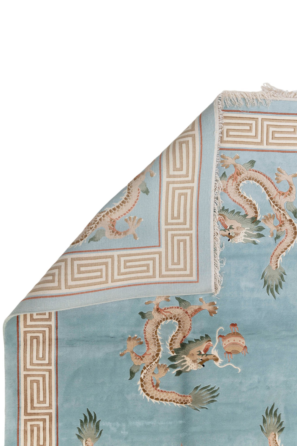 Chinese 120L Silk Rug
