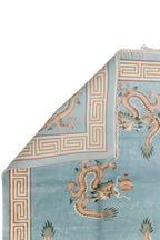 Chinese 120L Silk Rug