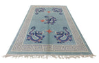 Chinese 120L Silk Rug