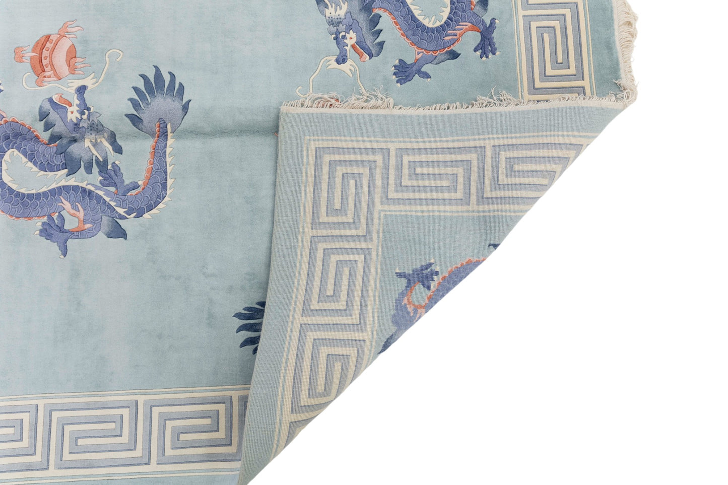 Chinese 120L Silk Rug