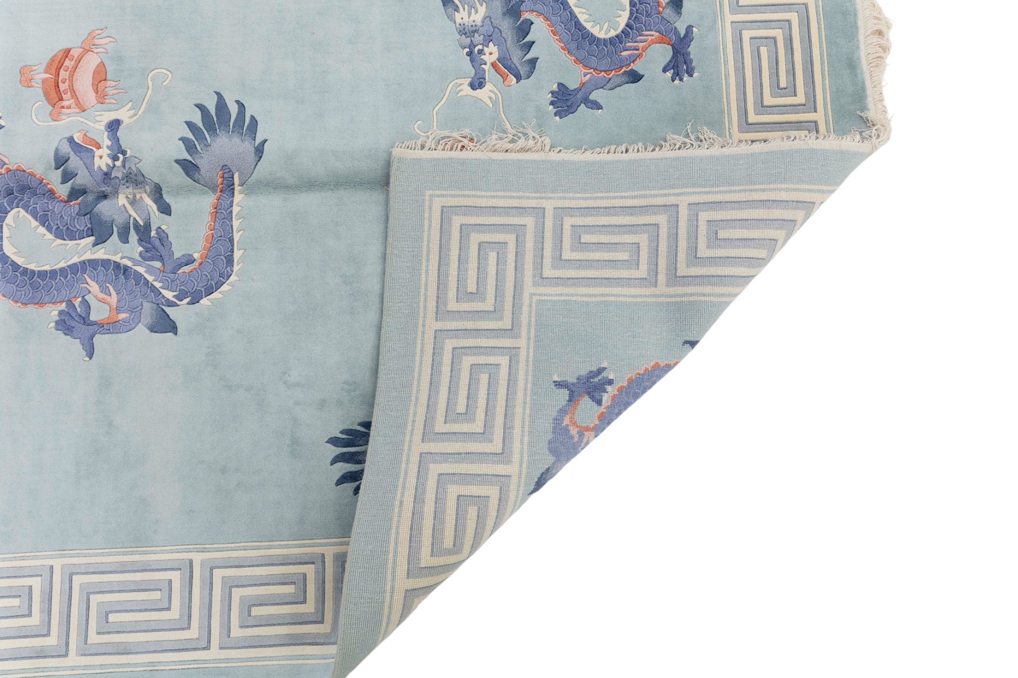 Chinese 120L Silk Rug