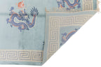 Chinese 120L Silk Rug