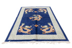 Chinese 120L Silk Rug