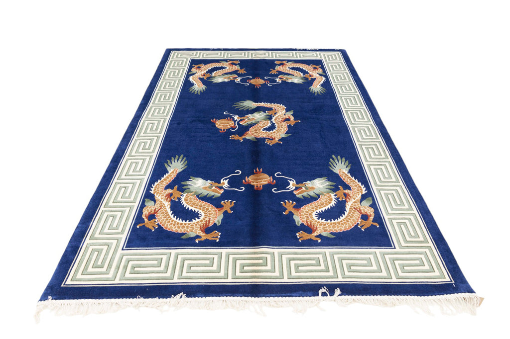 Chinese 120L Silk Rug