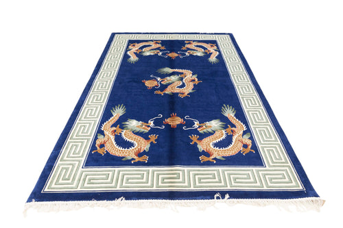 Chinese 120L Silk Rug
