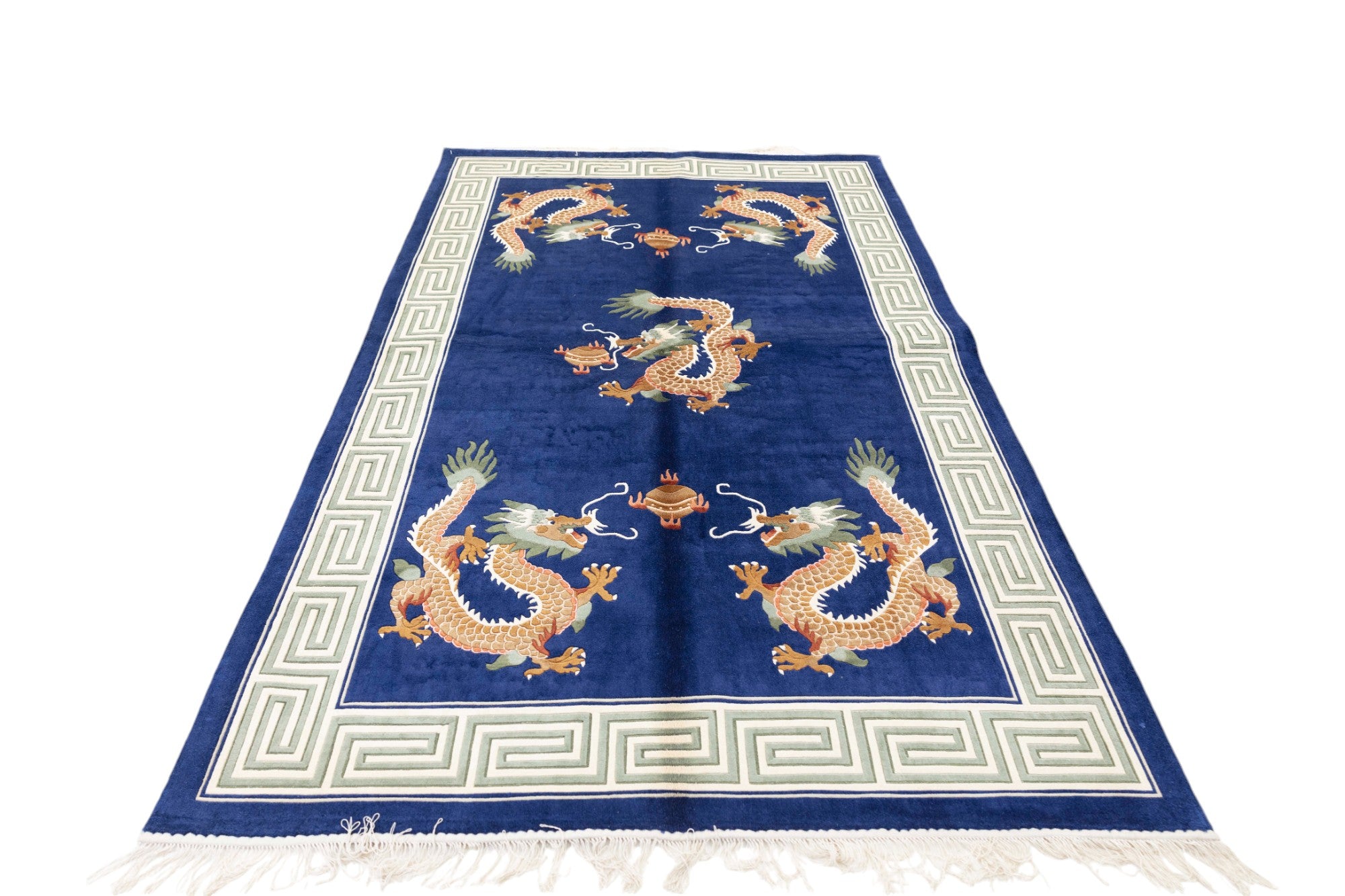 Chinese 120L Silk Rug