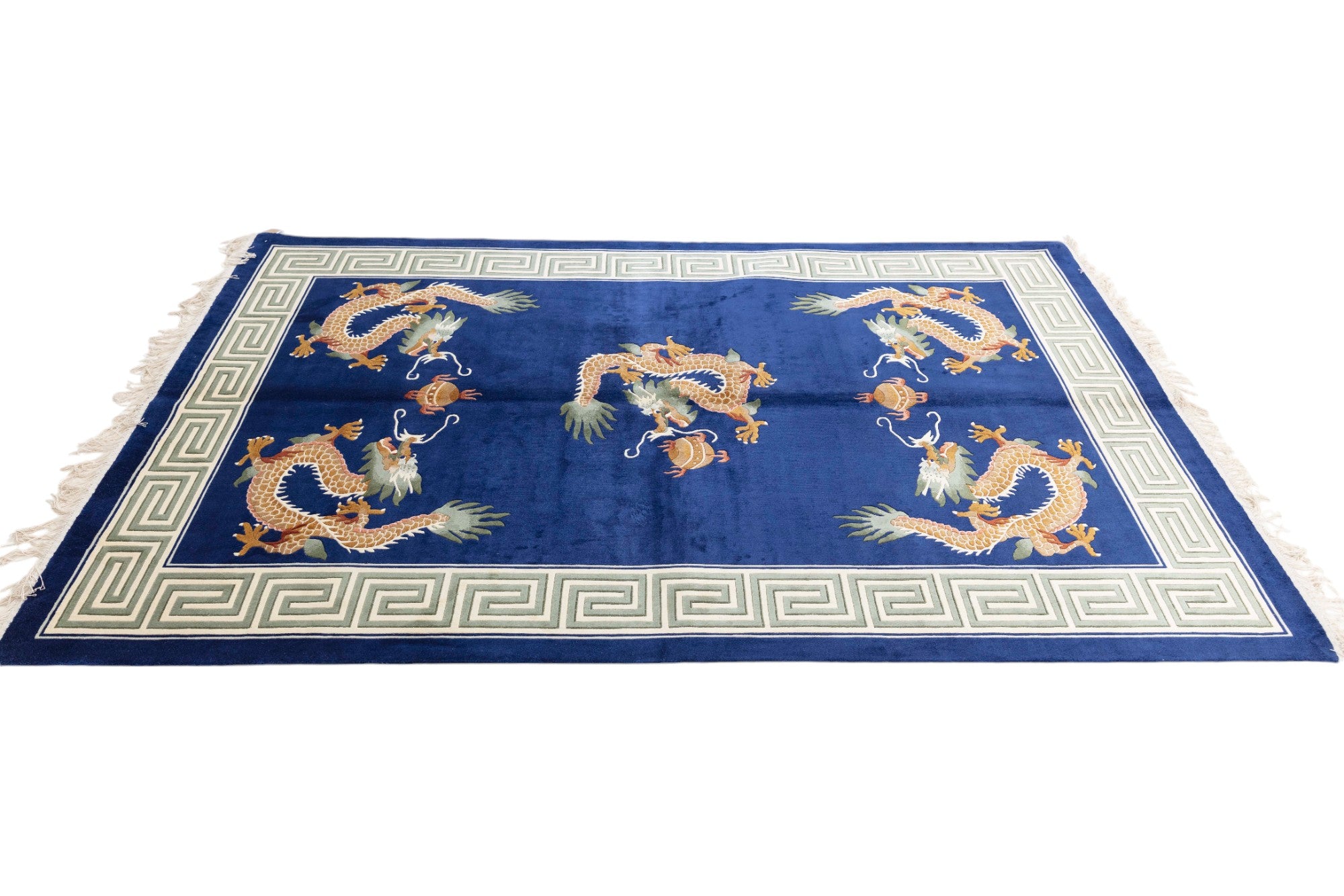 Chinese 120L Silk Rug
