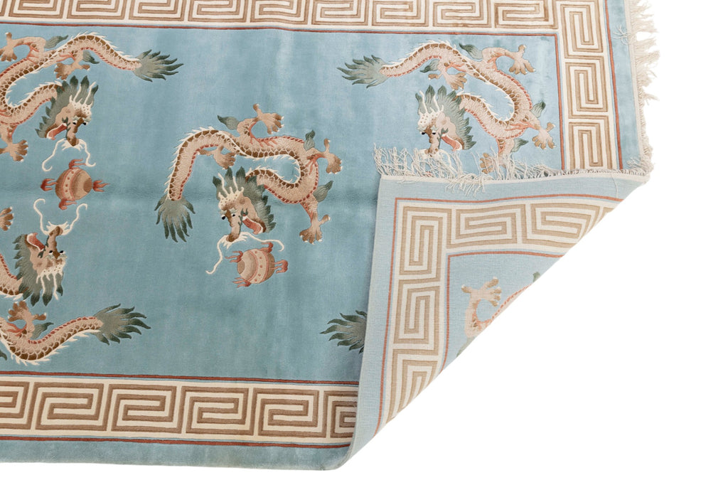 Chinese 120L Silk Rug