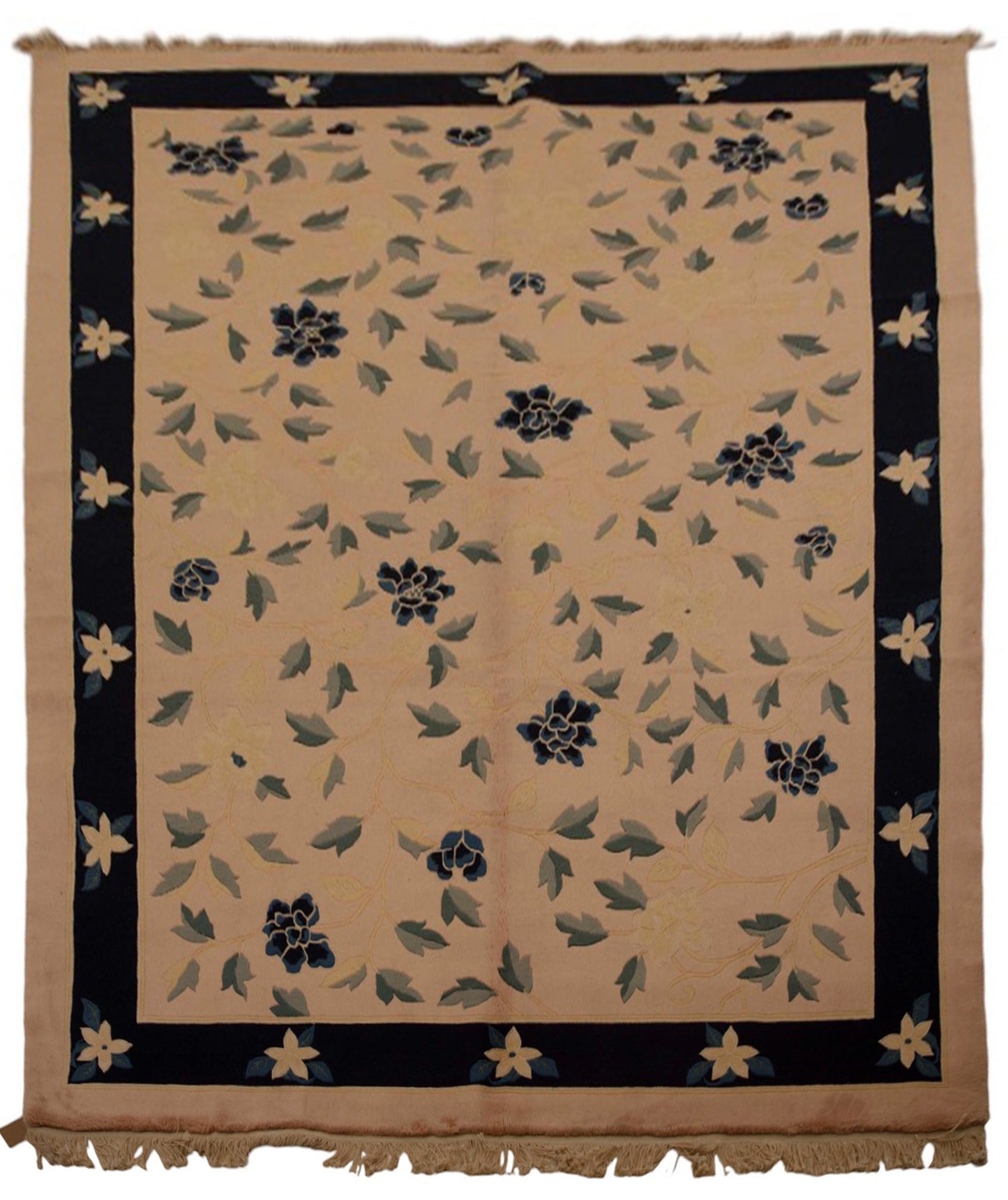 Chinese Antique Finish Rug