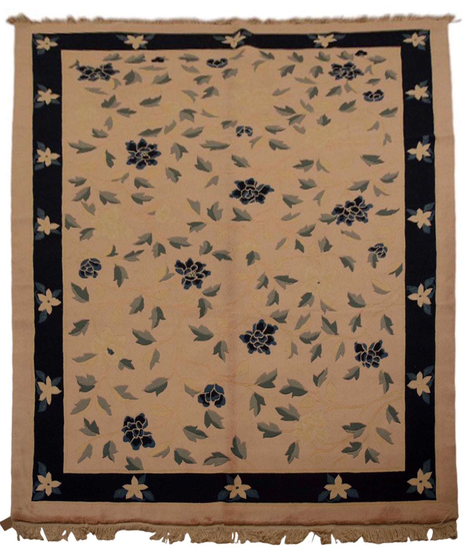 Chinese Antique Finish Rug