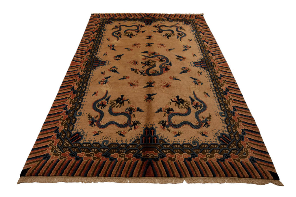 Chinese Antique Finish Rug