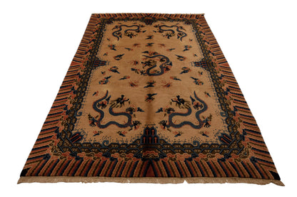 Chinese Antique Finish Rug