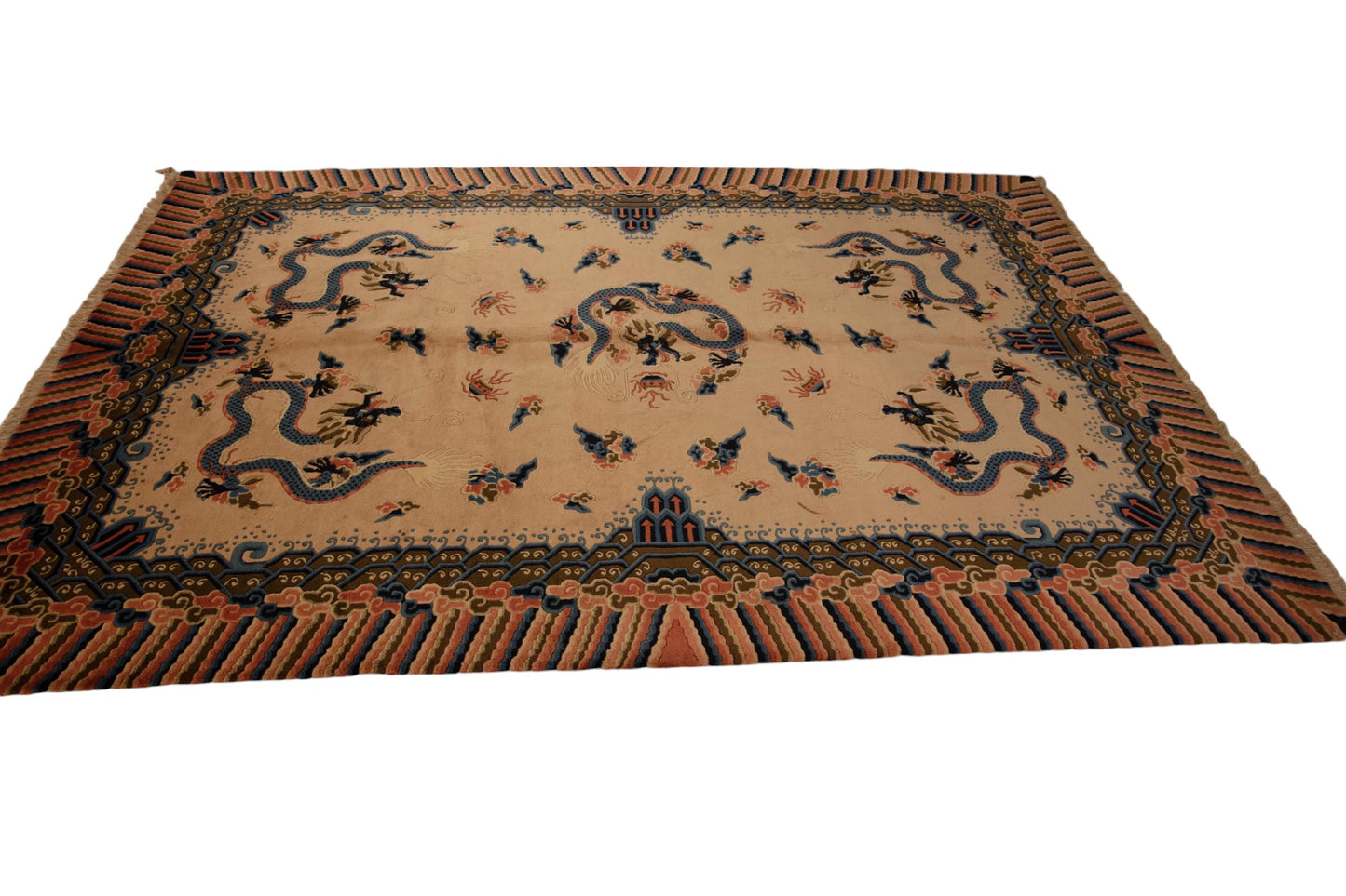 Chinese Antique Finish Rug