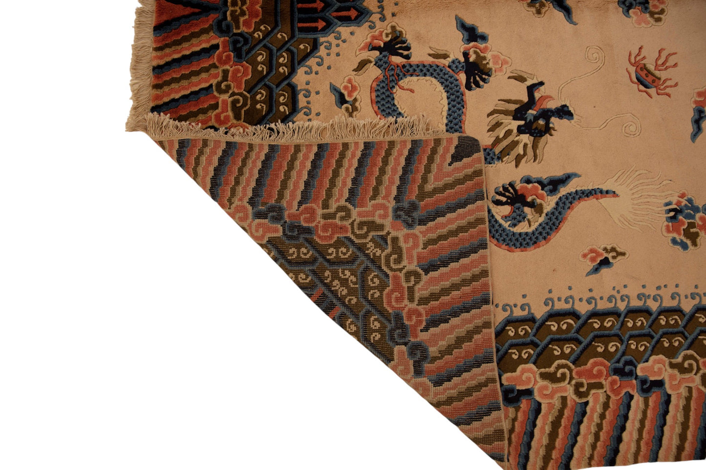 Chinese Antique Finish Rug