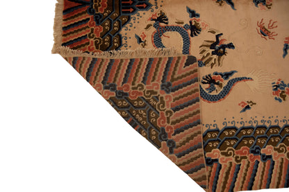 Chinese Antique Finish Rug