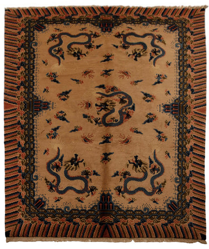 Chinese Antique Finish Rug