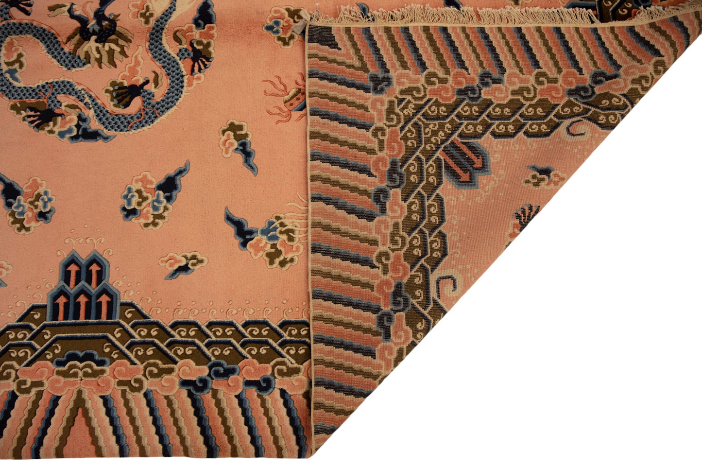 Chinese Antique Finish Rug
